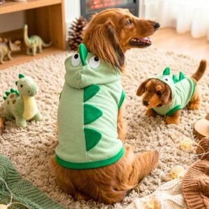 Fantasia Pet Dinossauro com Capuz